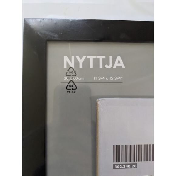 Shoes Butterfly Set of 2 Pictures Ikea Janie Secker Posters 1 Black Frame New - Picture 2 of 7